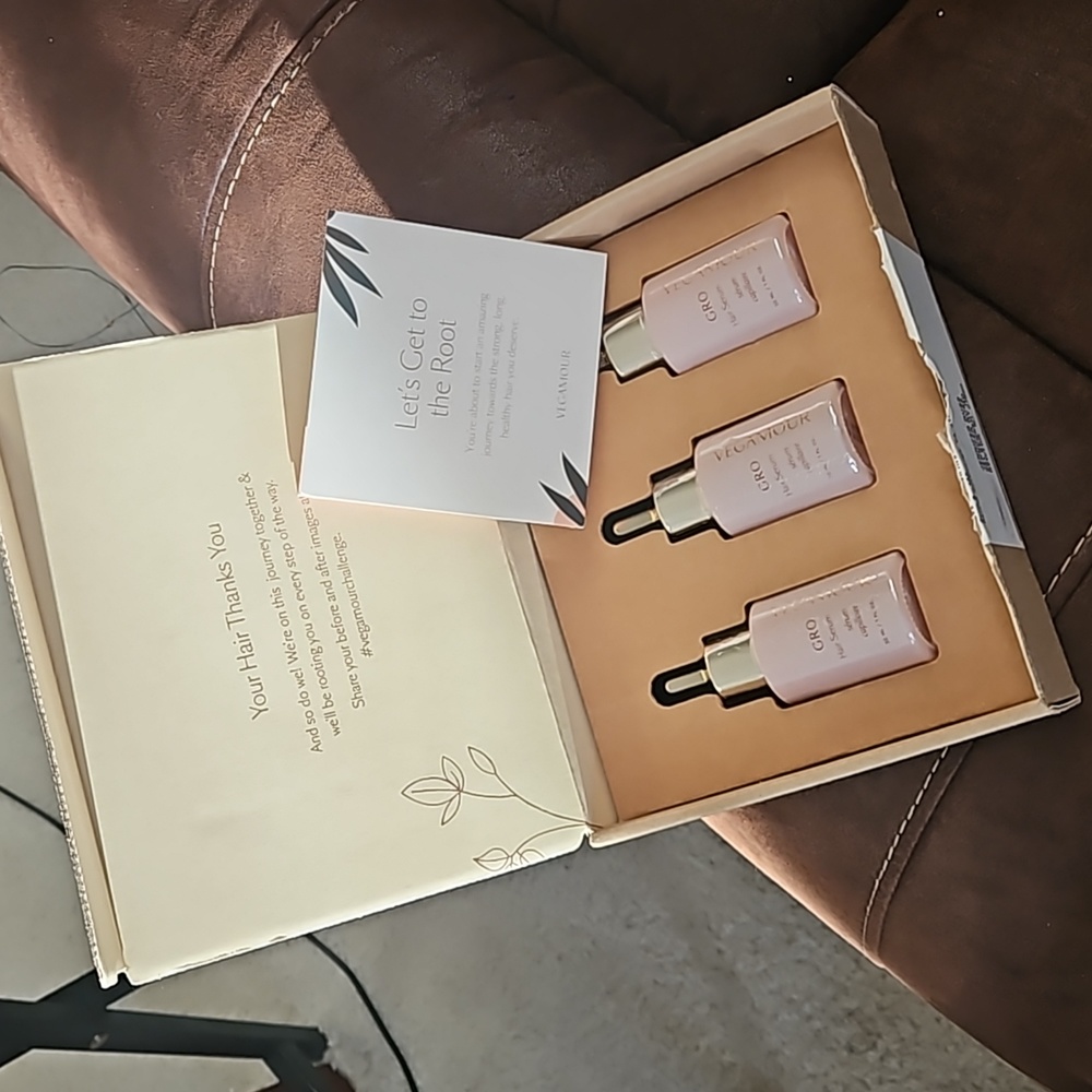 Vegamour GRO Hair Serum Trio